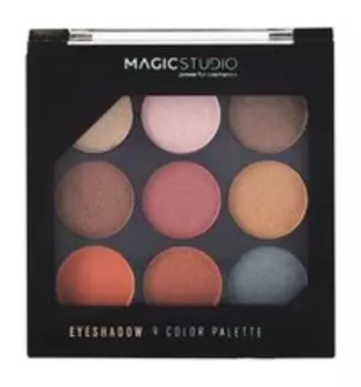 Палетка теней для век Magic Studio 9 Color Eyeshadow Palette
