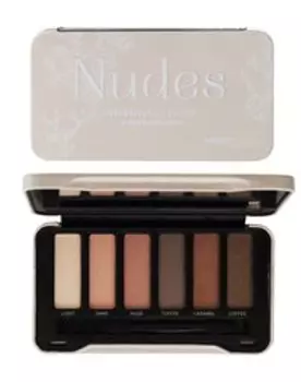 Палетка теней для век Magic Studio Essential Collection Nudes 6 Eyeshadow Color Palette