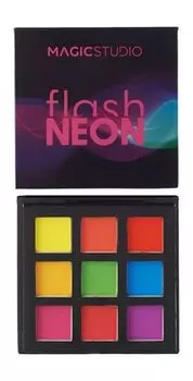 Палетка теней для век Magic Studio Flash Neon