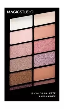 Палетка теней для век Magic Studio Shaky 12 Color Eyeshadow Palette: Pink