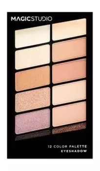 Палетка теней для век Magic Studio Shaky 12 Color Eyeshadow Palette: Brown