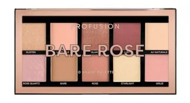 Палетка теней для век Profusion Bare Rose 10 Shade Palette