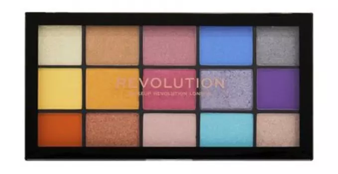 Палетка теней для век Revolution Makeup Re-loaded Eyeshadow Palette: Spirited Love