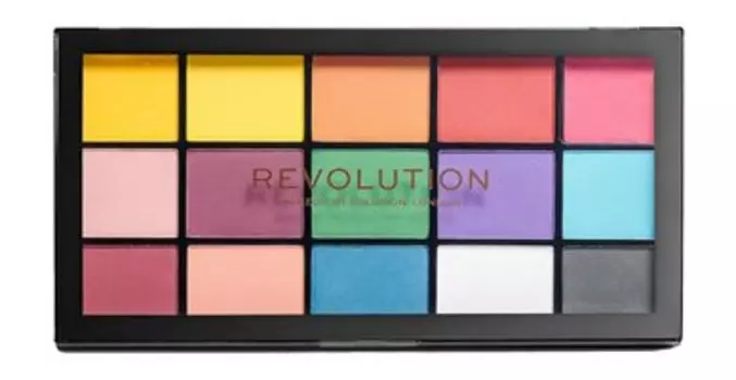 Палетка теней для век Revolution Makeup Re-loaded Eyeshadow Palette: Ultimate Nudes