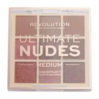 Палетка теней для век Revolution Makeup Ultimate Nudes Shadow Palette