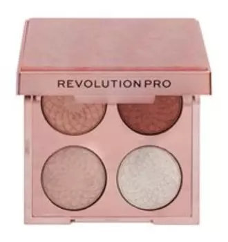 Палетка теней для век Revolution Pro Eternal Rose Eye Quad Eyeshadow Palette: Velvet Haze
