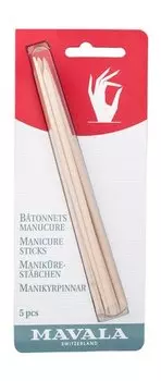 Палочки для маникюра Mavala Hoofstick Manicure Sticks Палочки для маникюра деревянные, 8 шт.