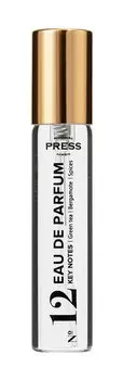 Парфюмерная вода Press Gurwitz Perfumerie №12 Green Tea, Bergamote, Spices Eau de Parfum