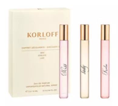 Парфюмерный набор Korloff Miss Korloff Lady Discovery Set