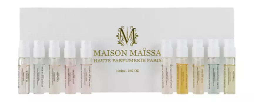 Парфюмерный набор Maison Maissa Edition Blanche Echantillons Kit