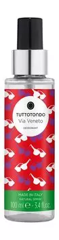 Парфюмироанный дезодорант для тела в спрее Tuttotondo Via Veneto Deodorant