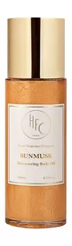 Парфюмированное масло-шиммер для тела HFC Sunmusk Shimmering Body Oil