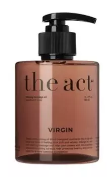 Парфюмированное массажное масло для тела The Act Virgin Relaxing Massage Oil