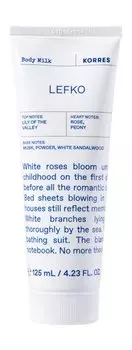 Парфюмированное молочко для тела с экстрактом алоэ и протеинами пшеницы Korres Lefko Body Milk