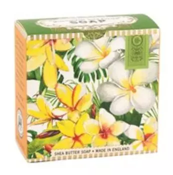 Парфюмированное мыло в подарочной упаковке Michel Design Works Little Soap Plumeria