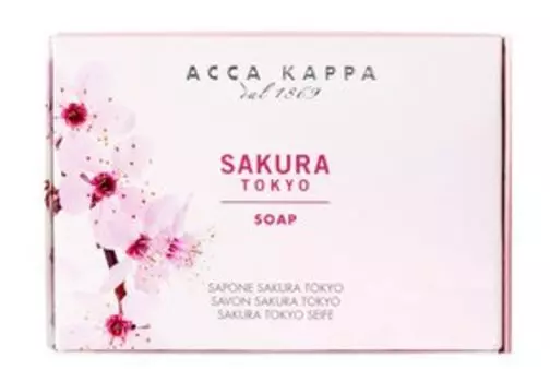 Парфюмированное твердое мыло Acca Kappa Sakura Tokyo Soap