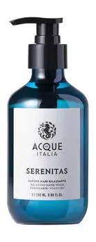 Парфюмированное жидкое мыло для рук с расслабляющим ароматом Acque di Italia Serenitas Relaxing Hand Wash