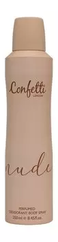 Парфюмированный дезодорант-спрей для тела Confetti London Pastel Nude Perfumed Deodorant Body Spray