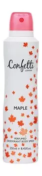 Парфюмированный дезодорант-спрей для тела Confetti London Maple Perfumed Deodorant Body Spray