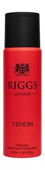 Парфюмированный дезодорант-спрей для тела Riggs London Venom Perfumed Deodorant Body Spray