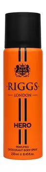 Парфюмированный дезодорант-спрей для тела Riggs London Hero Perfumed Deodorant Body Spray