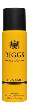 Парфюмированный дезодорант-спрей для тела Riggs London Dynamo Perfumed Deodorant Body Spray