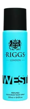 Парфюмированный дезодорант-спрей для тела Riggs London Neon West Perfumed Deodorant Body Spray