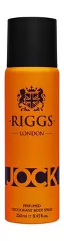 Парфюмированный дезодорант-спрей для тела Riggs London Neon Jock Perfumed Deodorant Body Spray