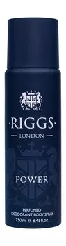 Парфюмированный дезодорант-спрей для тела Riggs London Power Perfumed Deodorant Body Spray