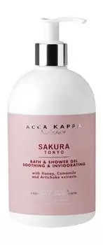 Парфюмированный гель для душа Acca Kappa Sakura Tokyo Soothing & Invigorating Bath & Shower Gel