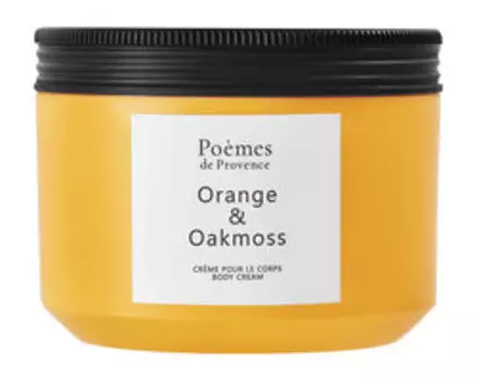 Парфюмированный крем для тела Poemes de Provence Orange & Oakmoss Body Cream