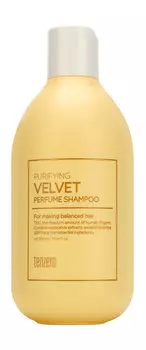 Парфюмированный шампунь для волос с ароматом свежести Tenzero Purifying Velvet Perfume Shampoo