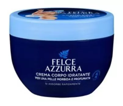 Парфюмированный увлажняющий крем для тела с классическим ароматом Felce Azzurra Body Cream Original