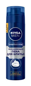 Пена для бритья Nivea Men Защита и уход Увлажняющая пена для бритья
