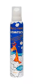 Пена для купания и мытья рук Kidmetics Мусс-пена Голубая