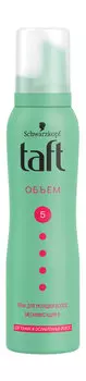 Пена для укладки тонких и ослабленных волос Тафт Объем Пена для укладки волос Мегафиксация 5