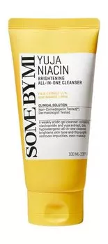 Пенка для сияния кожи лица с юдзу и ниацинамидом Some by Mi Yuja Niacin Brightening All-in-One Cleanser