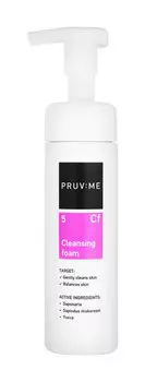 Пенка для умывания PRUV:ME Cf 5 Cleansing Foam
