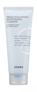 Пенка для умывания с гиалуроновой кислотой Cosrx Hydrium Triple Hyaluronic Moisturizing Cleanser