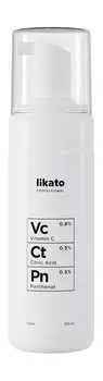 Пенка для умывания с витамином C, пантенолом и лимонной кислотой Likato Professional Vitamin C, Panthenol and Citric Acid Cleansing Foam