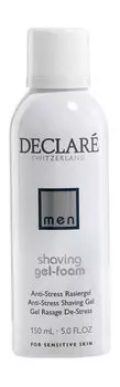 Пенка-гель для бритья с растительными экстрактами Declare Men Antistress Shaving Gel-Foam