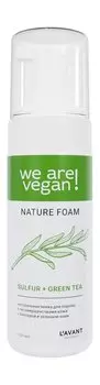 Пенка против акне для чувствительной кожи с биосерой и зеленым чаем Lavant Laboratory We Are Vegan! Nature Foam Sulfur + Green Tea