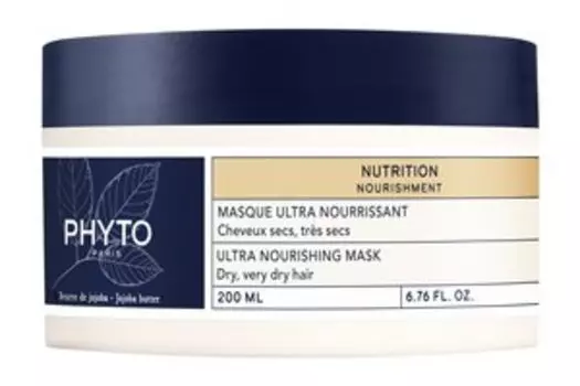 Пиаттельная маска для сухих волос с маслом жожобы Phyto Nutrution Ultra Nourishing Mask