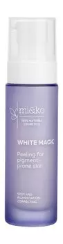Пилинг для осветления пигментных пятен кожи лица Mi&ko White Magic Pigment-Prone Skin Peeling