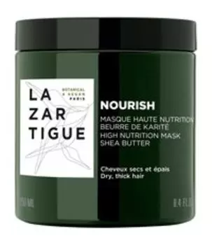 Питательная маска для волос с маслами ши и бабассу Lazartigue Nourish High Nutrition Mask