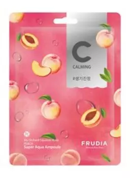 Питательная тканевая маска для лица с экстрактом персика Frudia My Orchard Squeeze Mask Peach