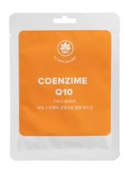 Питательная тканевая маска для лица с коэнзимом Q10 NSC Name Skin Care Coenzime Q10 Face Mask