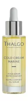 Питательное масло-сыворотка для сухой и чувствительной кожи лица Thalgo Cold Cream Marine Nutri-Comfort Oil-Serum