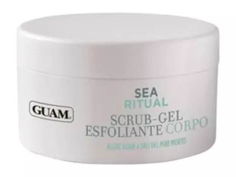Питательный гель-скраб для тела с кристаллами соли мёртвого моря и экстрактом водорослей Guam Sea Ritual Exfoliating Body Scrub-Gel