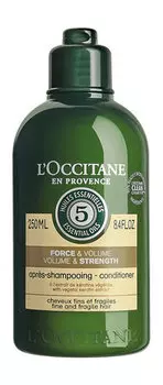Питательный кондиционер для объема волос L'Occitane Volume & Strength Conditioner